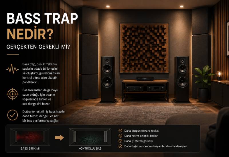 Bass Trap Nedir? Gerçekten Gerekli mi?